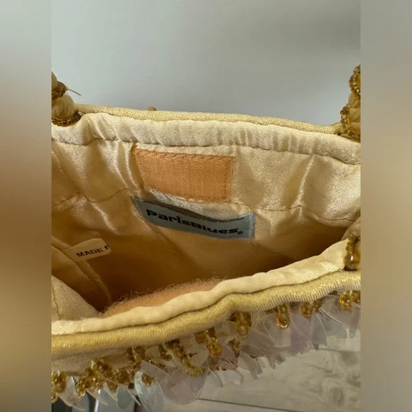 Vintage Paris Blues Sequin Handbag - Picture 5 of 6